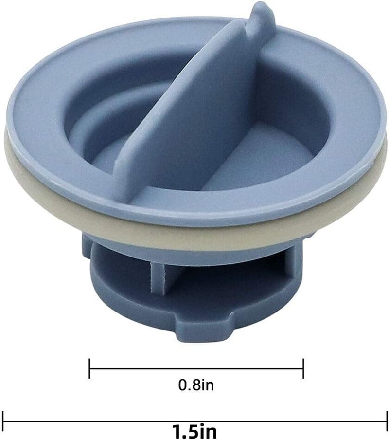cdipkif PACK OF 2 Ultra Durable 8558307 Dishwasher Dispenser Cap Replacement Part – Exact Fit For Dishwasher Rinse Aid Dispenser Cap for KitchenAid Whirlpool Replaces WP8558307 W10077881 - Image 3